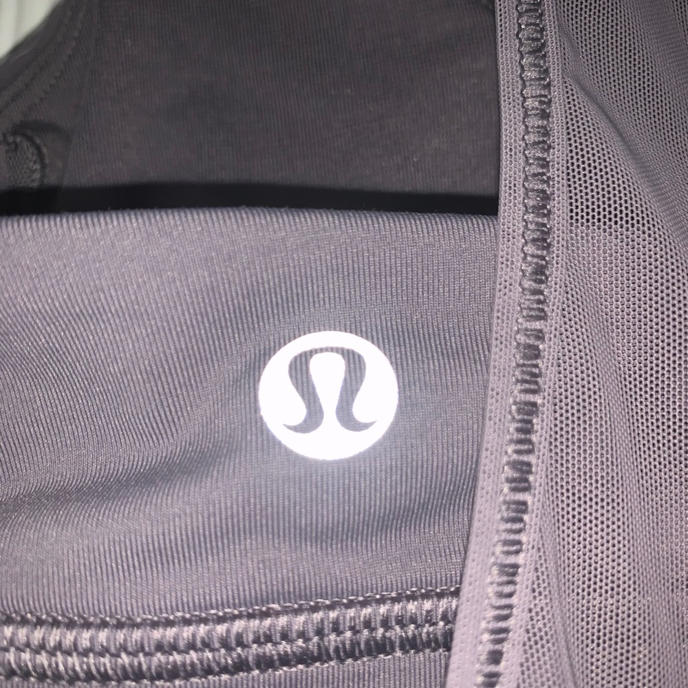 Lululemon top with attached sports bra